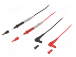 Test leads | Inom: 10A | Len: 0.67m | test leads x2 | red and black