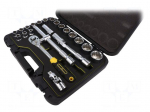 Wrench-set | socket spanner | 1/2" | 24pcs.