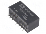 Converter: DC/DC | 6W | Uin: 9&divide;36VDC | Uout: 24VDC | Iout: 250mA | SIP8
