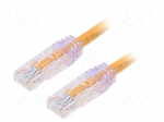 Patch cord | TX6&trade; PLUS,U/UTP | Cat: 6 | RJ45 plug,both sides | Cu | 1m