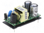 Converter: AC/DC | 6W | Uin: 90&divide;264VAC | 15VDC | Iout: 0.4A | 81% | KPSB6
