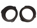 Spacer ring | MDF | 165mm | Audi | impregnated | 2pcs.
