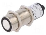 Sensor: ultrasonic | straight | Range: 200&divide;1300mm | PNP / NO / NC