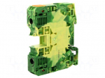 Splice terminal: rail | 285 | 125A | 1kV | spring clamp | yellow-green
