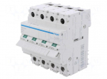 Switch-disconnector | Poles: 4 | for DIN rail mounting | 100A | IP20