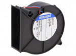 Fan: DC | blower | 12VDC | 97x94x33mm | 55m3/h | 62dBA | ball | 4500rpm