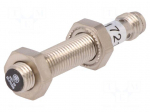 Sensor: inductive | OUT: PNP / NO | 0&divide;1.5mm | 12&divide;24VDC | M8 | IP67 | 200mA