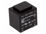 Transformer: encapsulated | 2.8VA | 230VAC | 12V | 233mA | PCB | BVEI