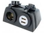 Car lighter socket | car lighter socket x1,USB A socket x2