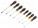 Screwdriver: universal-set | hex key | EVOX | 8pcs.
