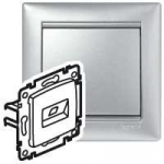 RJ45 SOCKET CAT6 UTP 2E ALU
