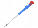 Screwdriver: precision | slot | 1.8x0.27mm | Blade length: 75mm