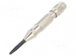 Automatic center punch | &Oslash;: 6mm | L: 130mm | &Oslash;: 17mm | 180&divide;250N