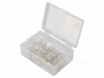 Diode: LED-kit | THT | 5mm | 50pcs | white cold | 3&divide;15VDC | plastic box