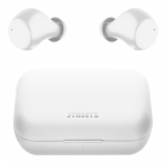 Earphones STREETZ Wireless with charging case, BT 5, TWS, white / TWS-111