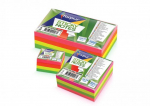 Sticky Notes Forpus, Neon, 75x75mm, assorted, cube (1x320)  0717-112