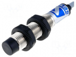 Sensor: inductive | OUT: NPN / NC | 0&divide;4mm | 10&divide;30VDC | M12 | 2m | IP67