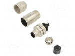 Connector: M12 | plug | PIN: 5 | male | straight | IP67 | screw terminal