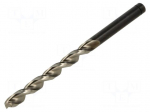 Drill bit | for metal | &Oslash;: 6.8mm | L: 109mm | Working part len: 69mm