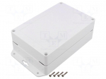 Enclosure: multipurpose | X: 120mm | Y: 80mm | Z: 45mm | ZP | ASA | white
