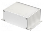Enclosure: with panel | with fixing lugs | Filotec | X: 105mm | Y: 80mm