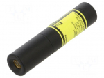 Module: laser | 5mW | red | line | 650nm | 3&divide;4.5VDC | 20mA | Laser class: 1