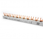 MCB busbar 16mm2, 3 phase, fork type, 1m, 57 modules