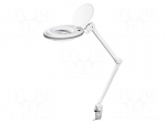 Desk magnifier | with backlight | 3dpt | &Oslash;127mm | Illumination: LED