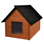 Uued tooted // Buda dla psa, kota, duża kolor orzech - Woodok