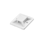 Elektrimaterjalid // Elektrimaterjalide v&auml;ljam&uuml;&uuml;k | Madalate hindade kampaaniad // Uchwyt opaski kablowej, samoprzylepny, 20x20 mm, biały, 50 sztuk