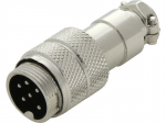 CB, VHF, UHF, PMR raadiod, antennid ja tarvikud // Raadiosaatjate antennikaablid // 20-133# Gniazdo cb mikrofonowe 6pin na kabel