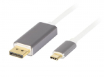 TV, SAT, HDMI, DVI kaablid ja tarvikud // HDMI, DVI, AUDIO &uuml;henduskaablid ja tarvikud // 92-026# Przyłącze display port - usb-c 1,8m`
