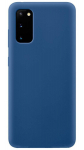 Back panel cover Evelatus Samsung Galaxy Note 20 Nano Silicone Case Soft Touch TPU Blue