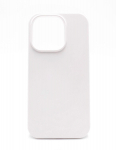 Back panel cover Evelatus Apple iPhone 14 Pro Max Premium Soft Touch Silicone Case White
