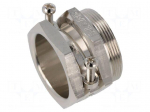 Cable gland | PG36 | IP20 | brass | metallic | Resistance to: UV rays