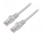 Patch cord | U/UTP | Cat: 6 | RJ45 plug,both sides | stranded | Cu | 10m
