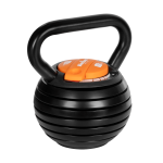 Spordiks ja aktiivseks puhkuseks // Spordikaubad ja varustus // Kettlebell żeliwny automatyczny regulowany 18 kg REBEL ACTIVE
