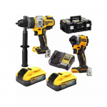 DEWALT.ZESTAW COMBO 18V DCK2052H2T (DCD999+DCF850) 2x5,0Ah POWERSTACK TSTAK