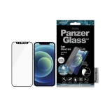 Other Phone Accessory Panzer Glass  PanzerGlass E2E Microfracture Antibacterial Glass with Swarovsky Crystal Camera Cover for iPhone 12 mini - with Black Frame