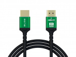 TV, SAT, HDMI, DVI kaablid ja tarvikud // HDMI, DVI, AUDIO &uuml;henduskaablid ja tarvikud // 96-645# Przyłącze hdmi-hdmi 8k green proste 1m