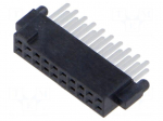Connector: PCB to PCB | socket | female | PIN: 20 | SFM | straight | 3.7A