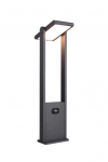 Trio Malawi hybrid solar LED pole 60 cm anthracite rechargeable motion+dusk sensor gaismeklis 553769142 4017807622515