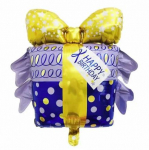 Riff 60x68cm Folio Balloon Happy Birthday present