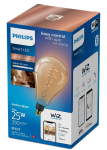 Philips Smart WiZ 25W PS160 E27 gudrā LED spuldze 920-50 dzintarots stikls 1CT/2 929003018521 8719514372221