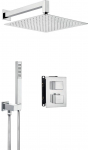 Concealed shower set with thermostatic BOX