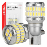 Autolambid, Mootorratta ja traktori valgustid // Autolambid, Mootorratta ja traktori valgustid // Żar&oacute;wki led canbus t15 w16w 48smd 4smd 3014 3030 white 12v 24v amio-04261