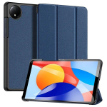 Book case Dux Ducis Xiaomi Redmi Pad SE 8.7 Domo Series Tri-fold Stand PU Leather Tablet Cover Blue