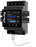 Shelly Pro Dual Cover / Shutter PM electrical relay Black