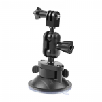 PULUZ suction cup mount for sports cameras (DJI, GoPro, Insta360) PU545B (black)