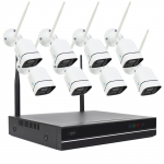 PNI House WiFi660 NVR Video Surveillance Kit Package 8 channels and 8 wireless outdoor cameras 3MP, P2P, IP66